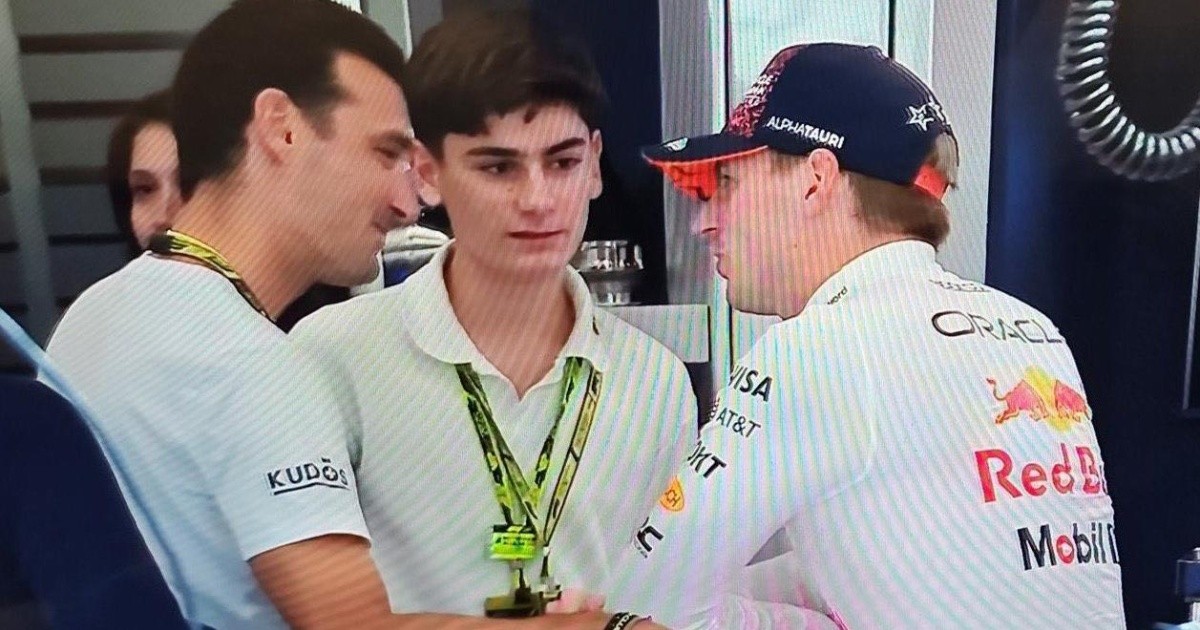 Rosariotres's tweet image. Scaloni en el GP de Bélgica de Fórmula 1: apoyo a Colapinto, charla con Verstappen y debilidad por Alonso dlvr.it/TM7Wcr