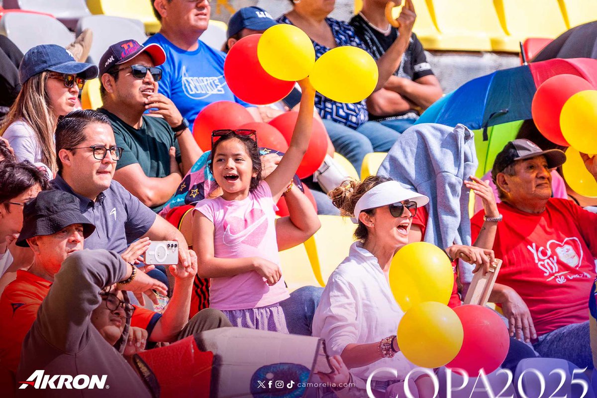C_A_Morelia's tweet image. | @Grupo_AKRON | Apoyo total a los finalistas en la Copa CAM 2025 💪
#DelCanarioSoy