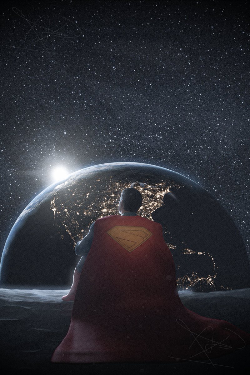 Negatiive3D's tweet image. Saw a little movie a bit ago. . may know it.
After seeing Superman I had to make something,
And I'm very happy with the outcome of this.
Go watch the film if you haven't btw.