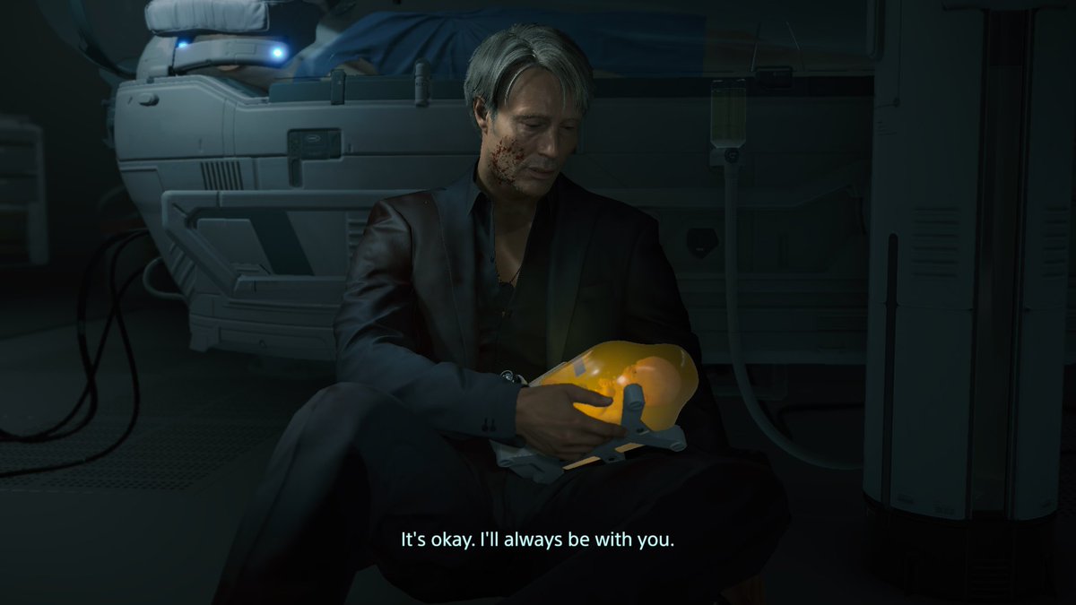 keire0's tweet image. sorry for being off the radar i was playing death stranding like a maniac. absolute cinema