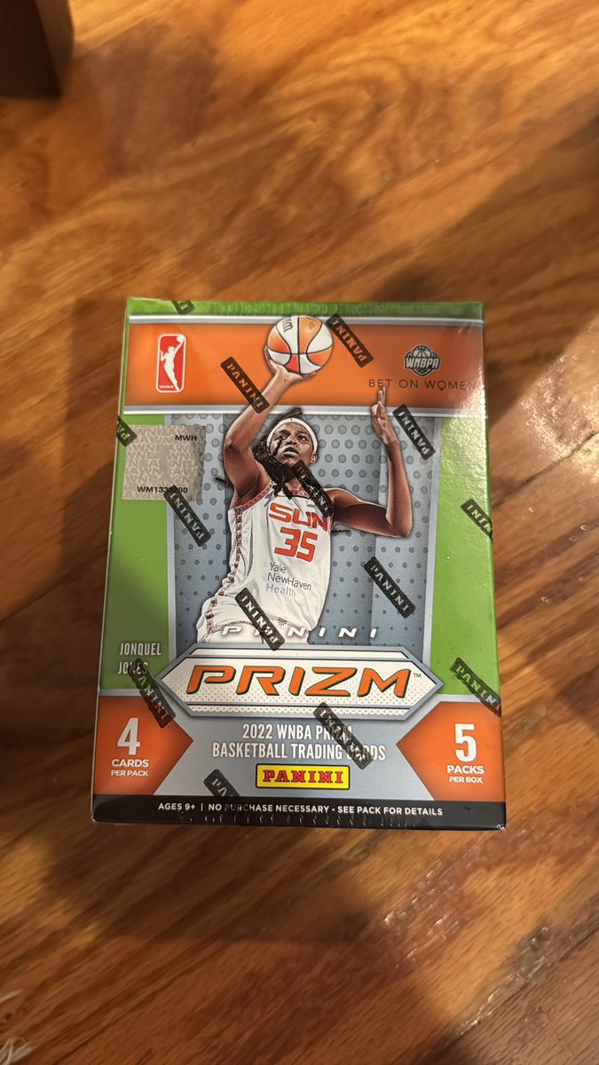 PizzosCards's tweet image. 2022 Panini Prizm WNBA Basketball Blaster Box
4 avail $10