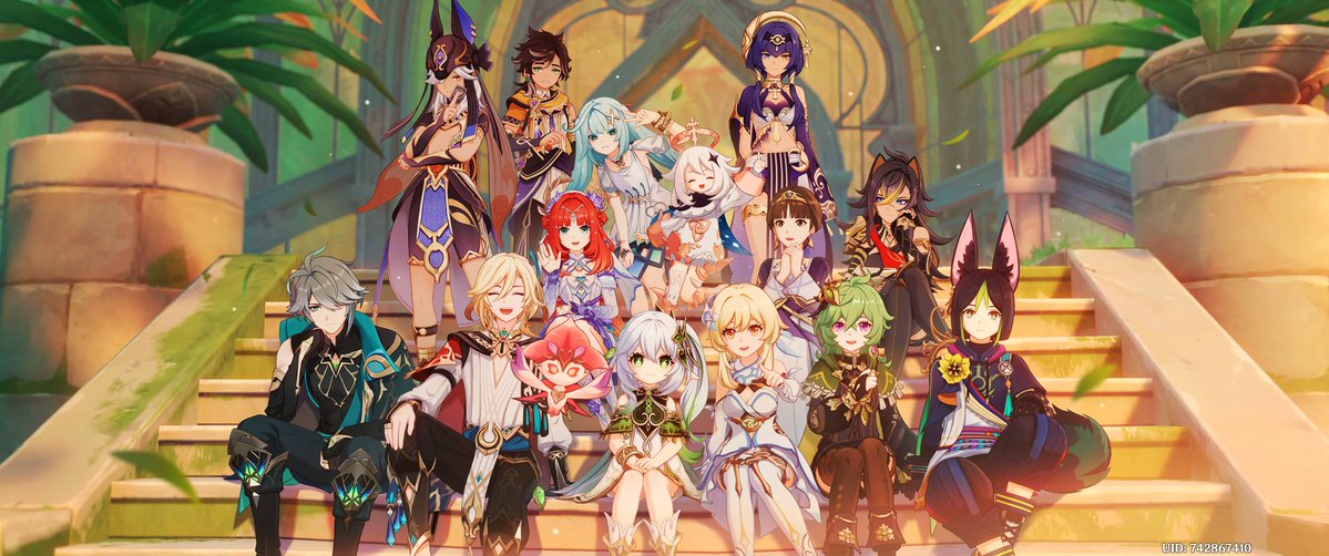 Eleanor_Auclair's tweet image. Do you ever wish you could befriend yumes of your sona/oc&apos;s partner&apos;s friends? 

I would love for Eleanor to be friends with the Sumeru cast&apos;s partners. ૮ ˶´ ᵕˋ ˶ა