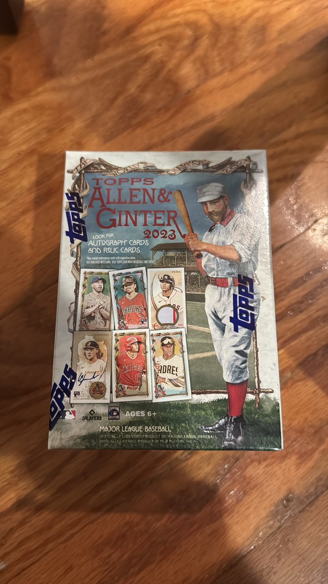 PizzosCards's tweet image. 2023 Topps Allen & Ginter Baseball Blaster Box NEW Factory Sealed
2 available $20