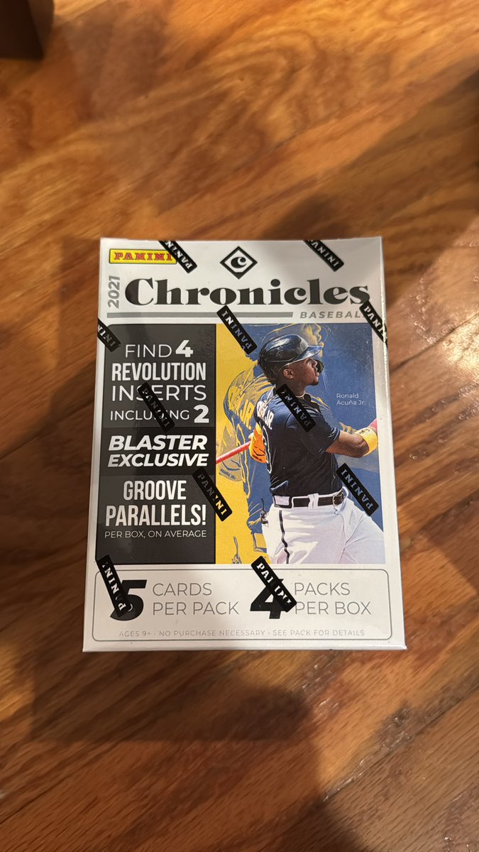 PizzosCards's tweet image. 2021 Chronicles Baseball $10