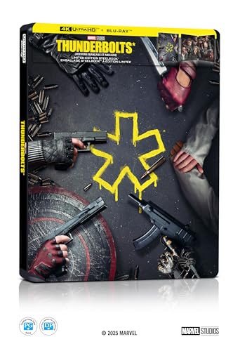 Lbabinz's tweet image. Thunderbolts 4K Steelbook preorder is $59.99 on Amazon lbabi.nz/LNzj3b #ad