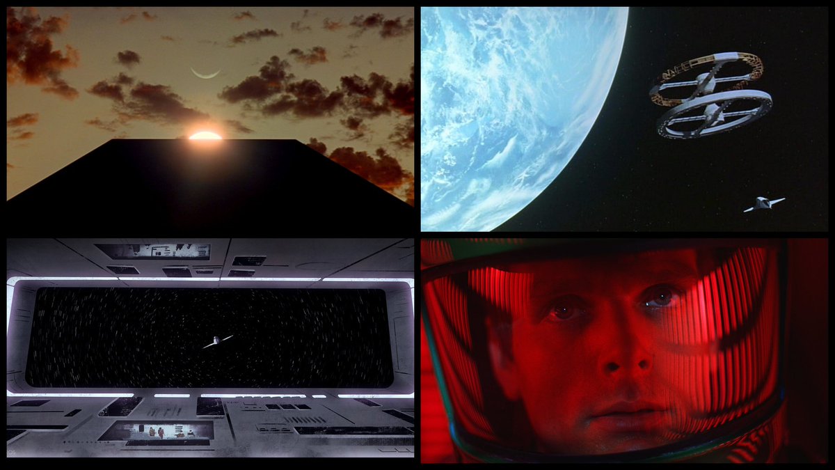 RadiantFilm's tweet image. Stanley Kubrick on 2001: A Space Odyssey: "It’s not a message that I ever intend to convey in words. 2001 is a nonverbal experience; out of two hours and 19 minutes of film, there are only a little less than 40 minutes of dialog. I tried to create a visual experience, one that…