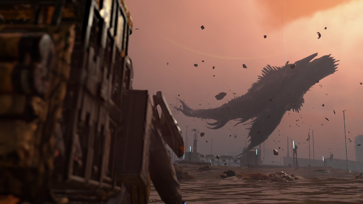 keire0's tweet image. sorry for being off the radar i was playing death stranding like a maniac. absolute cinema