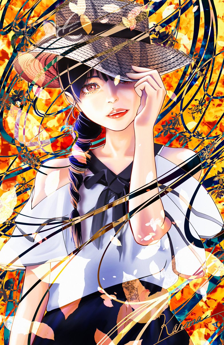 Hh79Ptkarma's tweet image. #女の子のイラストだけで興味を持ってくれる方へ届け