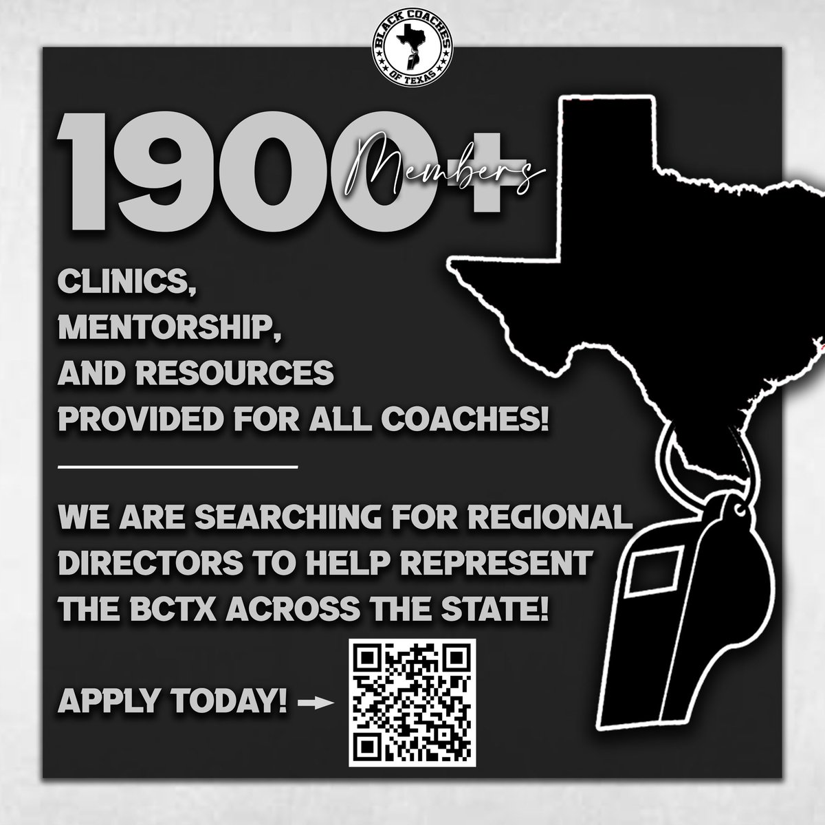 Leadership Opportunity!

We are looking for leaders that want to help build the BCTX across the state! Please fill out the application if you’re interested in making a difference!

💻: docs.google.com/forms/d/1EP__D…

#BCTX🫱🏾‍🫲🏿 | #BuildServeMentorEmpower