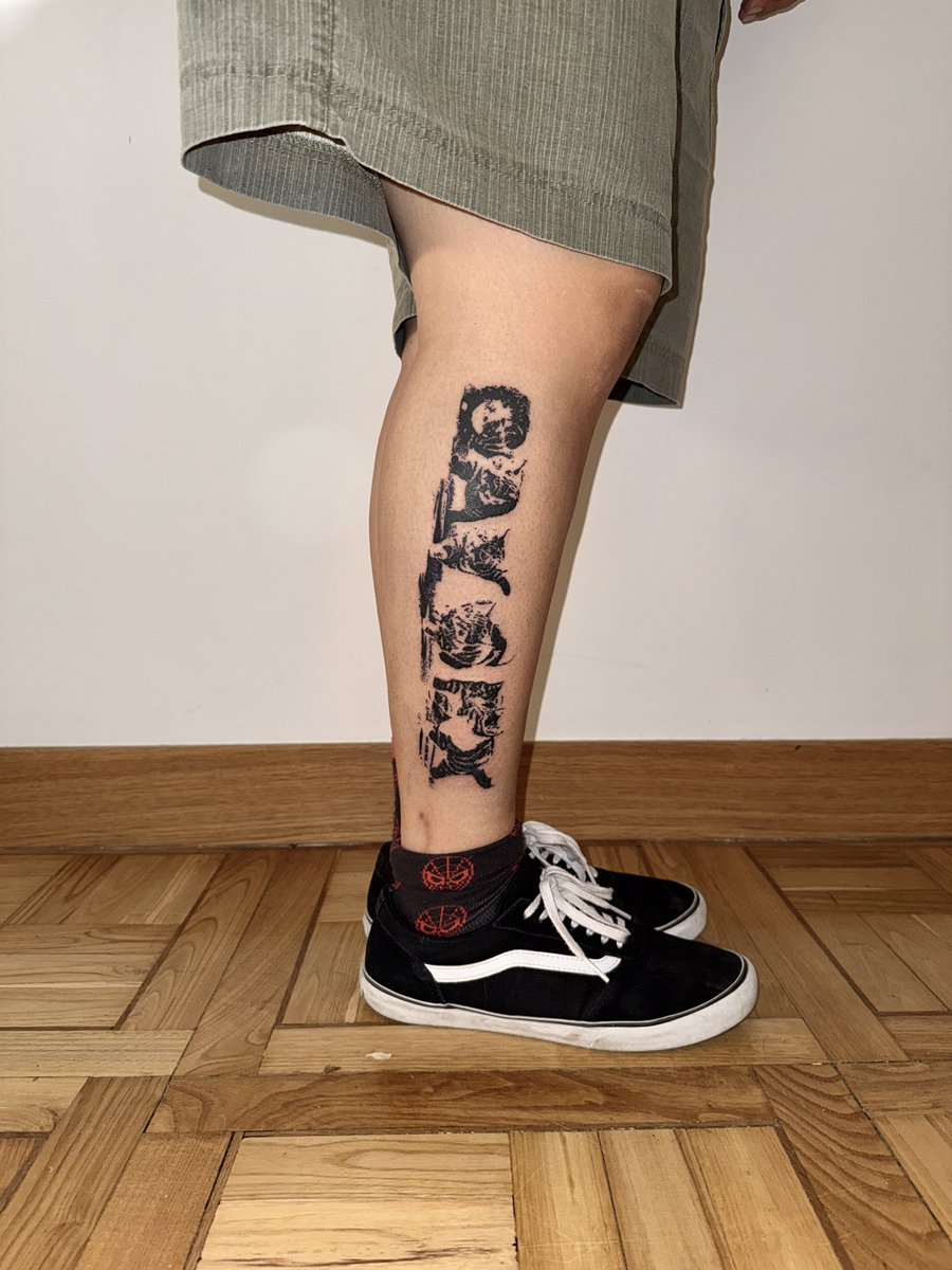 me la suda la velada miren lo q tatue el otro dia