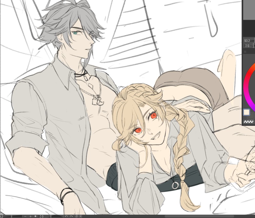 Tory_c44's tweet image. 2am HaiKaveh doodleee