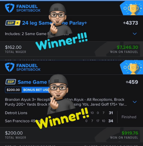 FanduelGuru777's tweet image. Hello FAM!!!!!!
NFL and NBA are weeks away - our VERY BEST seasons!!! 🔥🔥🔥🔥🔥🔥🔥
I am going to do a promo for the first 10 people to DM me today!! 💰💰💰
Huge discount for the first 10 people to DM me today!!!
You will get the full NBA and NFL season!!!
We CRUSHED NFL…