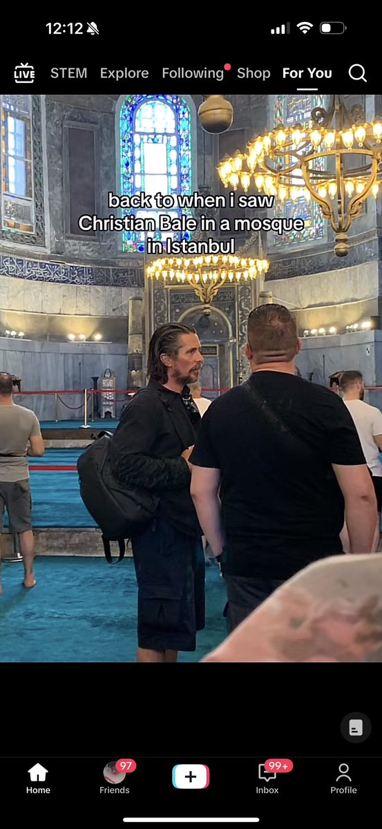 hennethed's tweet image. Christian Bale went to Islam for minute 🥹