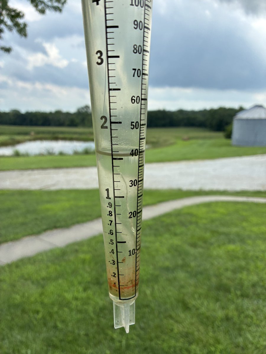 _TheMizzouTiger's tweet image. 48 hour total.   I do believe we are soaked up