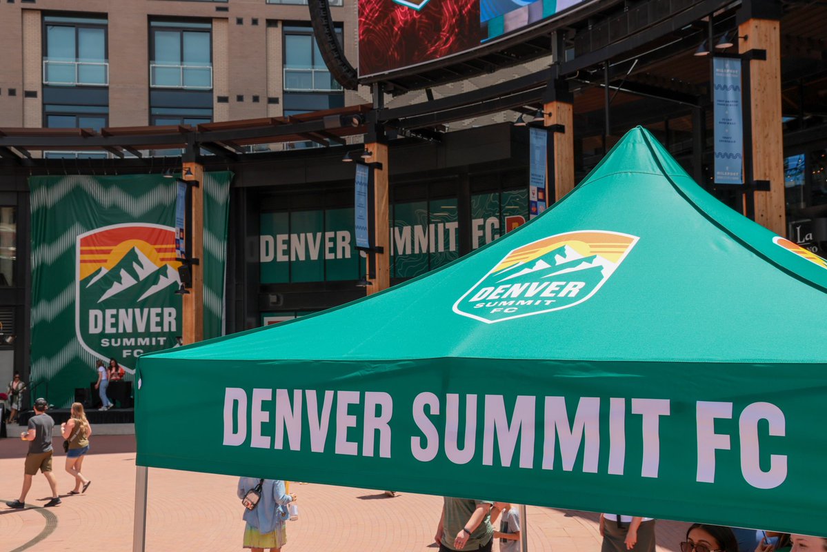 denversummitfc's tweet image. the stage is set at McGregor Square 💚
can’t wait to see you all!