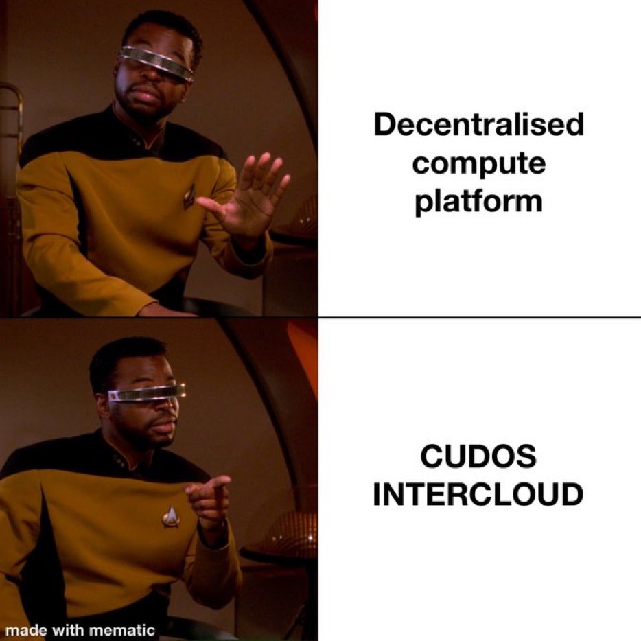 CUDOSCommunity's tweet image. When I hear decentralised compute, only CUDOS Intercloud  comes to my mind 🔥

#CUDOS #FET #ASIalliance $FET