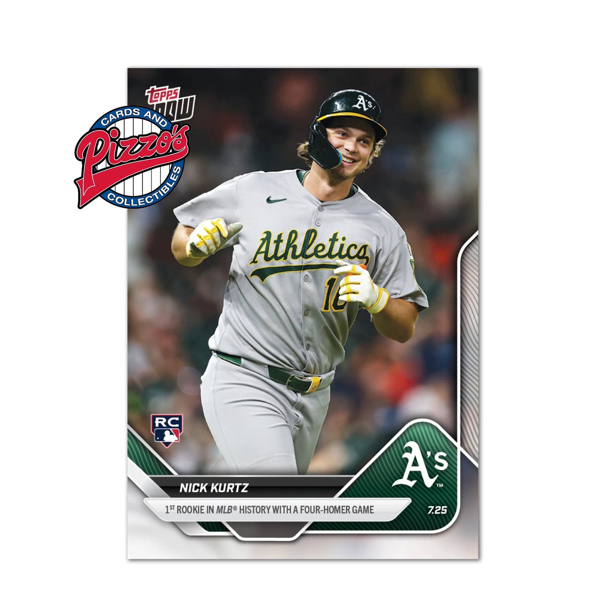 PizzosCards's tweet image. Nick Kurtz - 2025 MLB Topps NOW® - Card 464
$6.50 each