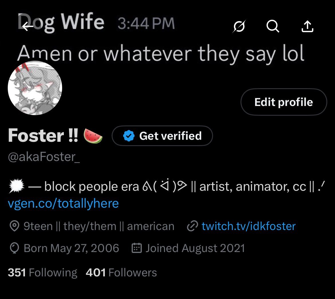 akaFoster_'s tweet image. OH SHIT I MISSED IT THANKS FOR 4 FOLLOWERS!!!!