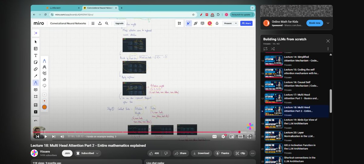AanabSanab's tweet image. Day 2 of #21daysofcode
a) understand weight split implementation of multi head attention
b) solved the medium difficulty tree problems
c) worked on my expenses-tracking project