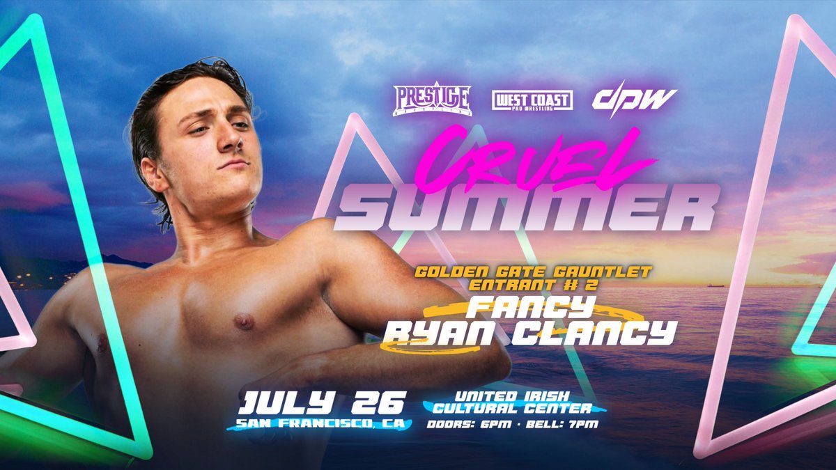 “Fancy” Ryan Clancy (@fancyryanclancy) on Twitter photo 10 hour flight from Tokyo to San Francisco last night & straight to training at <a href="/WCProOfficial/">West Coast Pro</a> until 2am PST!
Tonight, first match back in the states since the end of April. My preparation and stamina will allow me to outlast the Gauntlet & earn a shot at the Golden Gate 10 hour flight from Tokyo to San Francisco last night & straight to training at <a href="/WCProOfficial/">West Coast Pro</a> until 2am PST!
Tonight, first match back in the states since the end of April. My preparation and stamina will allow me to outlast the Gauntlet & earn a shot at the Golden Gate