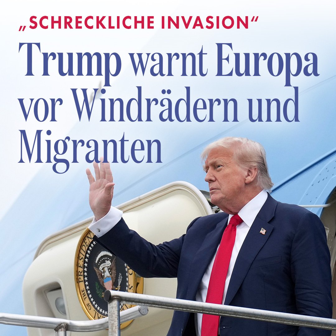 KarlKautabak's tweet image. Trump schimpft über Windräder und Migranten in Europa – als wäre beides eine Naturkatastrophe. Fakt ist: Windräder produzieren Strom, keine Angst. Migranten bringen Vielfalt, keine Apokalypse. Wenn Windräder reden könnten, wären sie trotzdem kohärenter als Trump. #Fakten #Trump