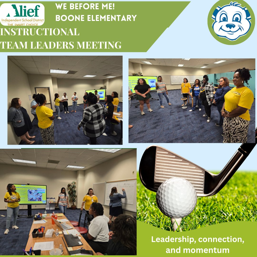 Boone Bear Instructional Team Leaders Meeting
Kicking off the 2025–2026 School Year with Purpose &amp; Unity
Together, we explored instructional goals, aligned campus priorities, and participated in team-building activities that fueled collaboration and Boone Bear pride