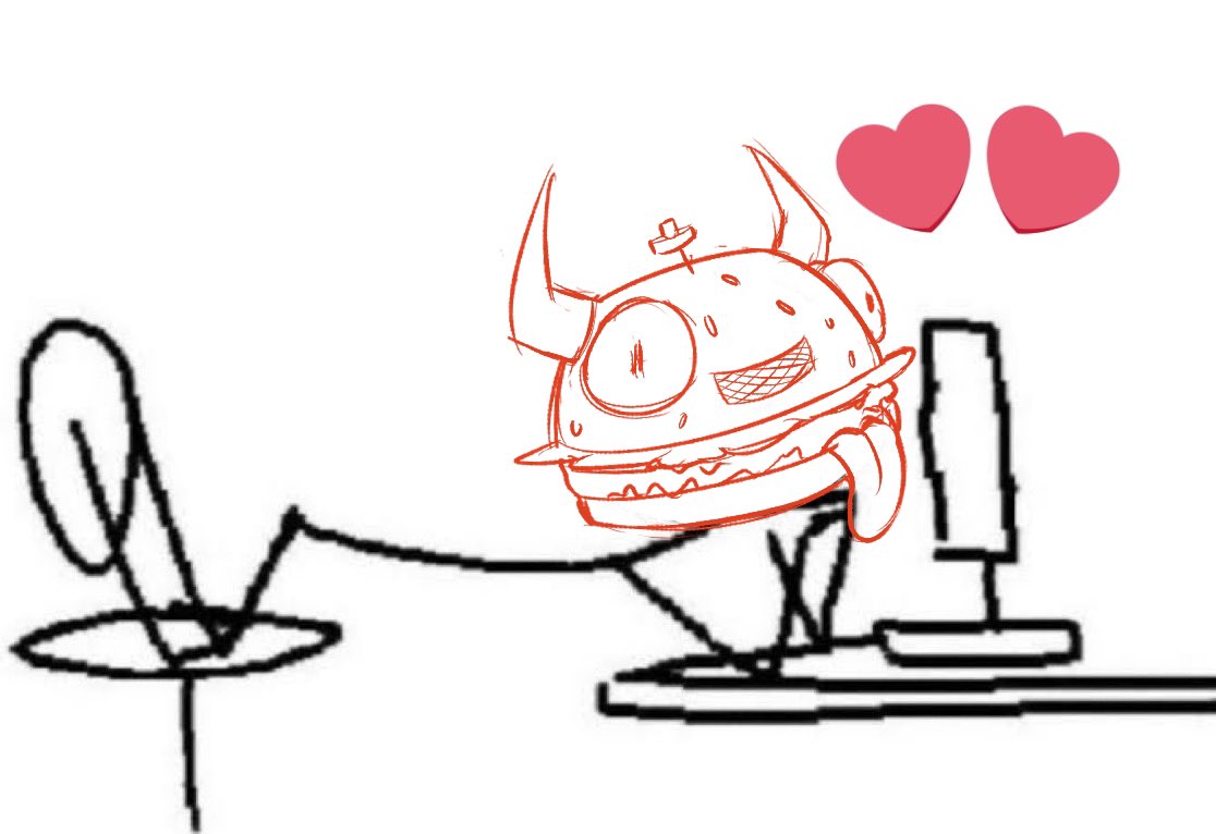 BurgerMasterCA's tweet image. ¡Comparte un pedazo de lore hamburguesero! 

(🎨: @BeaPaw2181)
