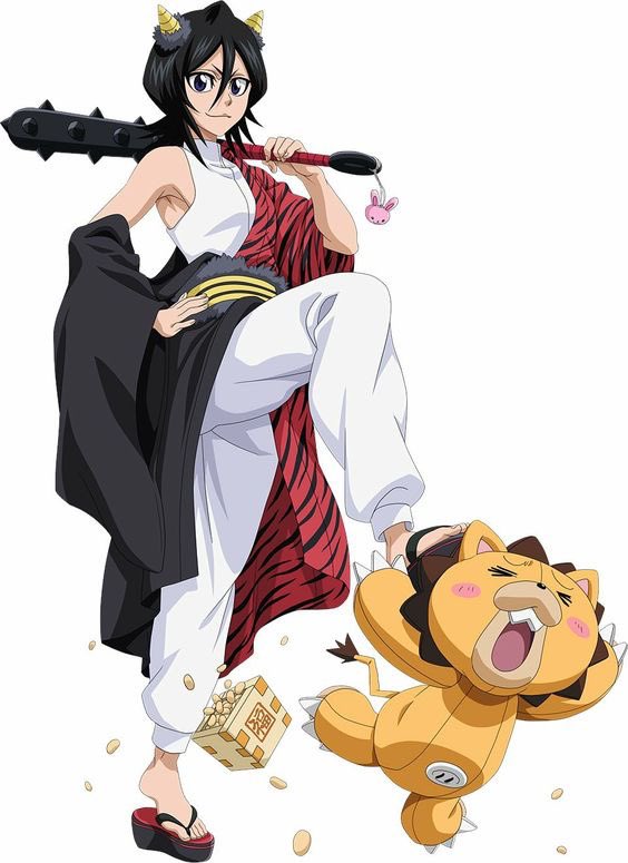 Akinsh0's tweet image. #rukia 💜🤍
