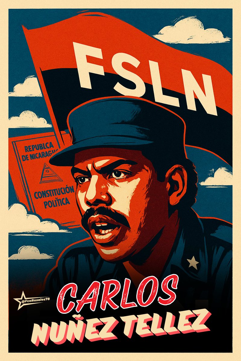Francisco Rosales 🇳🇮 (@fcorosales78) on Twitter photo Hoy #26Julio conmemoramos el natalicio del Comandante de la Revolución Carlos Núñez Tellez, Arquitecto y Padre de la Constitución Política de Nicaragua.
¡Honor y Gloria al Comandante "Roque"!
#TodosSomosDaniel
<a href="/Amanecerabz/">#TodosSomosDaniel🇳🇮Amanecerabz</a> <a href="/Atego16/">@🅰🆃🅴🅶🅾 🇳🇮</a> <a href="/corpav_m/">Carnitas Sandinista ❤🖤❤🇳🇮</a> <a href="/Elleon19julio79/">El León</a> <a href="/istamati/">☀️𝐈 𝐒 𝐓 𝐀 𝐌 𝐀 𝐓 𝐈 🌼🇳🇮🇳🇮</a> Hoy #26Julio conmemoramos el natalicio del Comandante de la Revolución Carlos Núñez Tellez, Arquitecto y Padre de la Constitución Política de Nicaragua.
¡Honor y Gloria al Comandante "Roque"!
#TodosSomosDaniel
<a href="/Amanecerabz/">#TodosSomosDaniel🇳🇮Amanecerabz</a> <a href="/Atego16/">@🅰🆃🅴🅶🅾 🇳🇮</a> <a href="/corpav_m/">Carnitas Sandinista ❤🖤❤🇳🇮</a> <a href="/Elleon19julio79/">El León</a> <a href="/istamati/">☀️𝐈 𝐒 𝐓 𝐀 𝐌 𝐀 𝐓 𝐈 🌼🇳🇮🇳🇮</a>