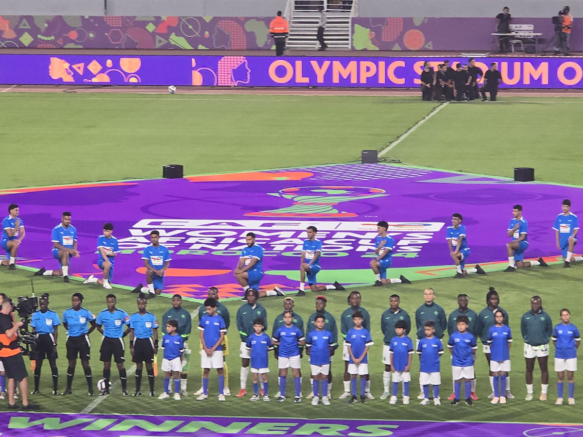 NGRPresident's tweet image. You are born winners, our dear Super Falcons!

#MissionX #afconfinal