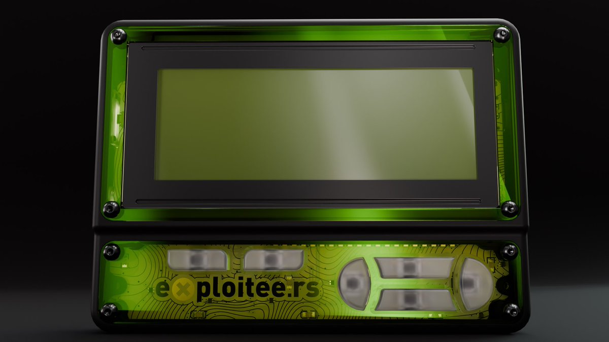 hackerpager's tweet image. Hacker Pagers are officially on sale and will ship this Monday to arrive before hacker summer camp.
More will be for sale and pickup at DEF CON 33
Order now at:
shop.exploitee.rs/shop/p/the-hac…