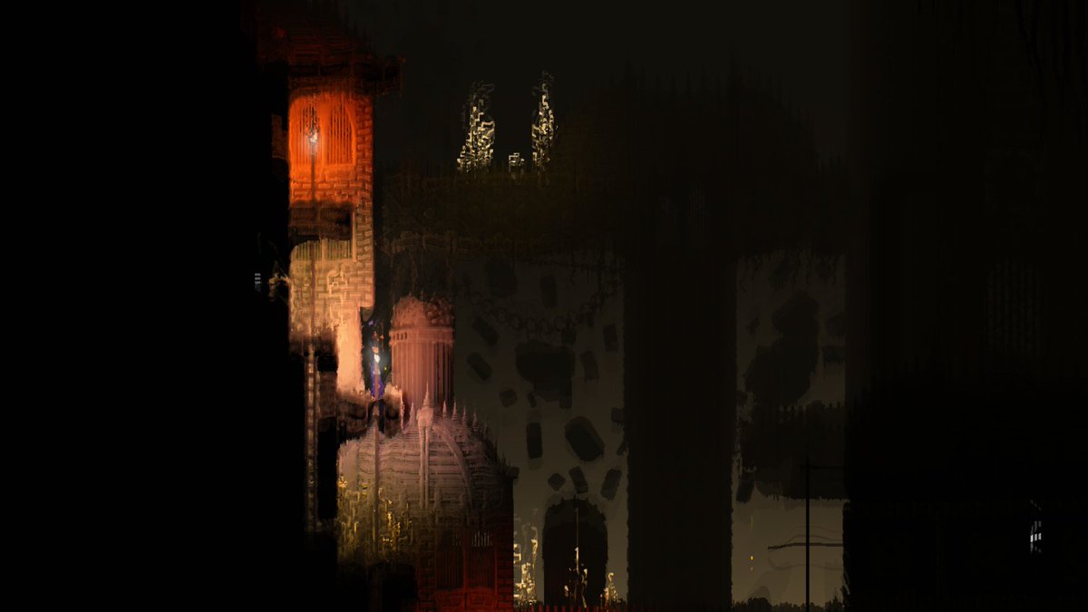 rainworldhourly's tweet image. Spearmaster | Necropolis | Modded | Sunlit Trail | Downpour | Screenshot Credit: Normalrp_spirit