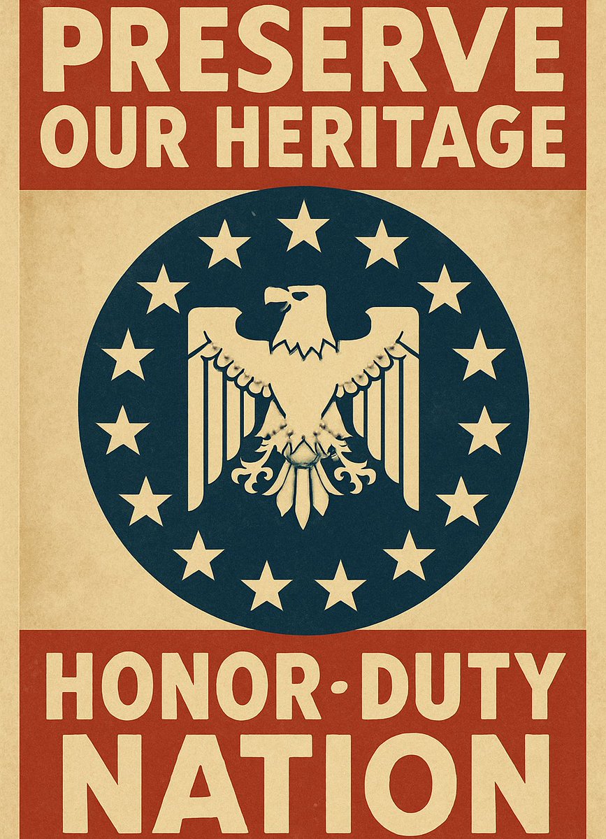 DixieEdits_'s tweet image. Preserve White heritage!
It is our honor to preserve it.
It is our duty to protect it.
It is the foundation of our nationsβ strength.