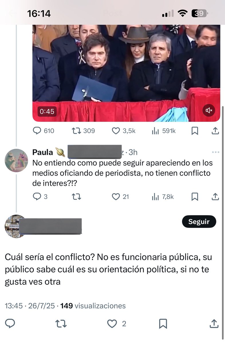GuadaMic's tweet image. Es increΓble que haya gente que piense que en esto no hay conflicto de intereses. Definitivamente sΓ los hay. La objetividad y la imparcialidad no existen en ambientes viciados. Esto altera el periodismo tanto como la amistad de Baby Etchecopar y Santilli. La Γ©tica se trata deβ¦