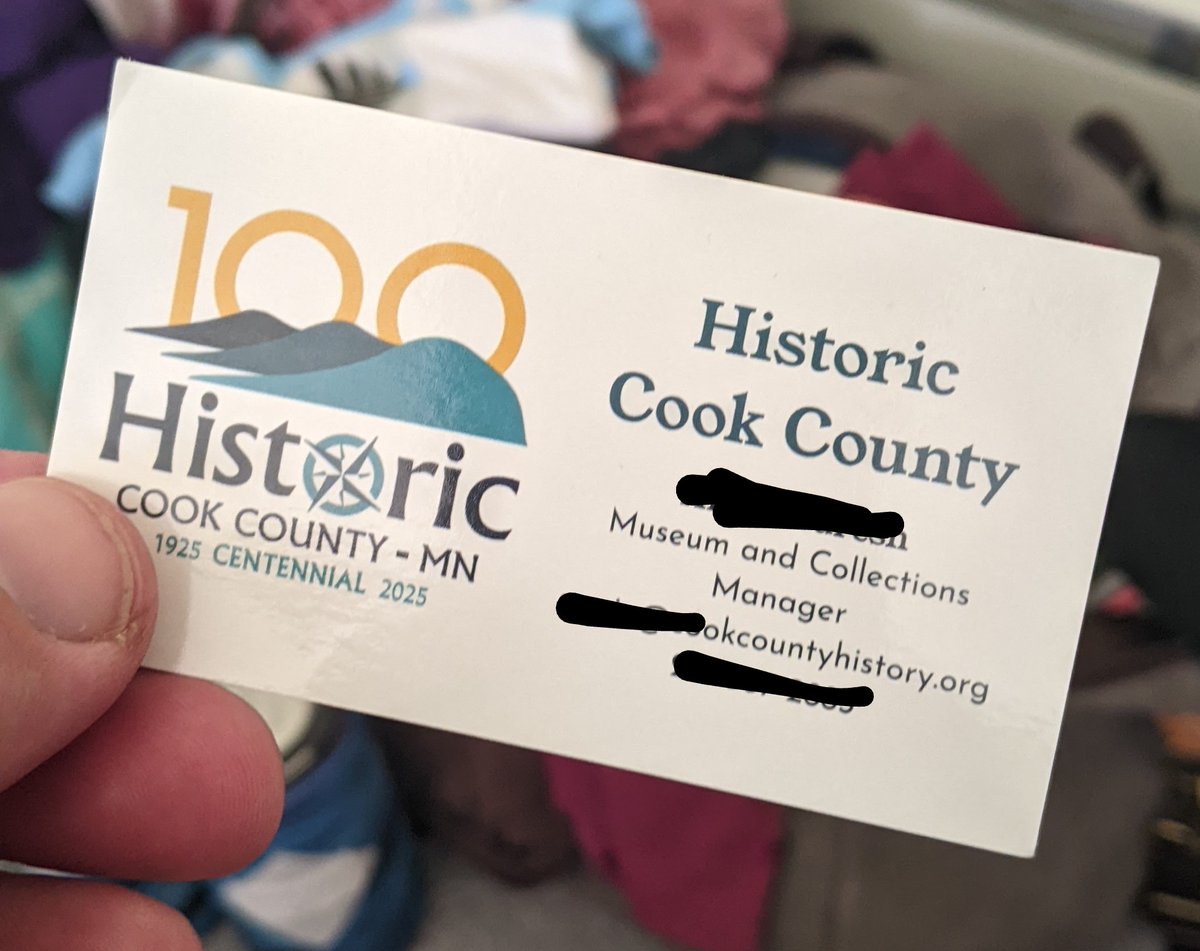 Cory_Haala's tweet image. While in Grand Marais for a bachelor party, did I leave the group while we were downtown, go to the local historical society, and talk to the staffer about internships and/or speaking to my students?
Of course I did, because I have no life and/or like my job.
