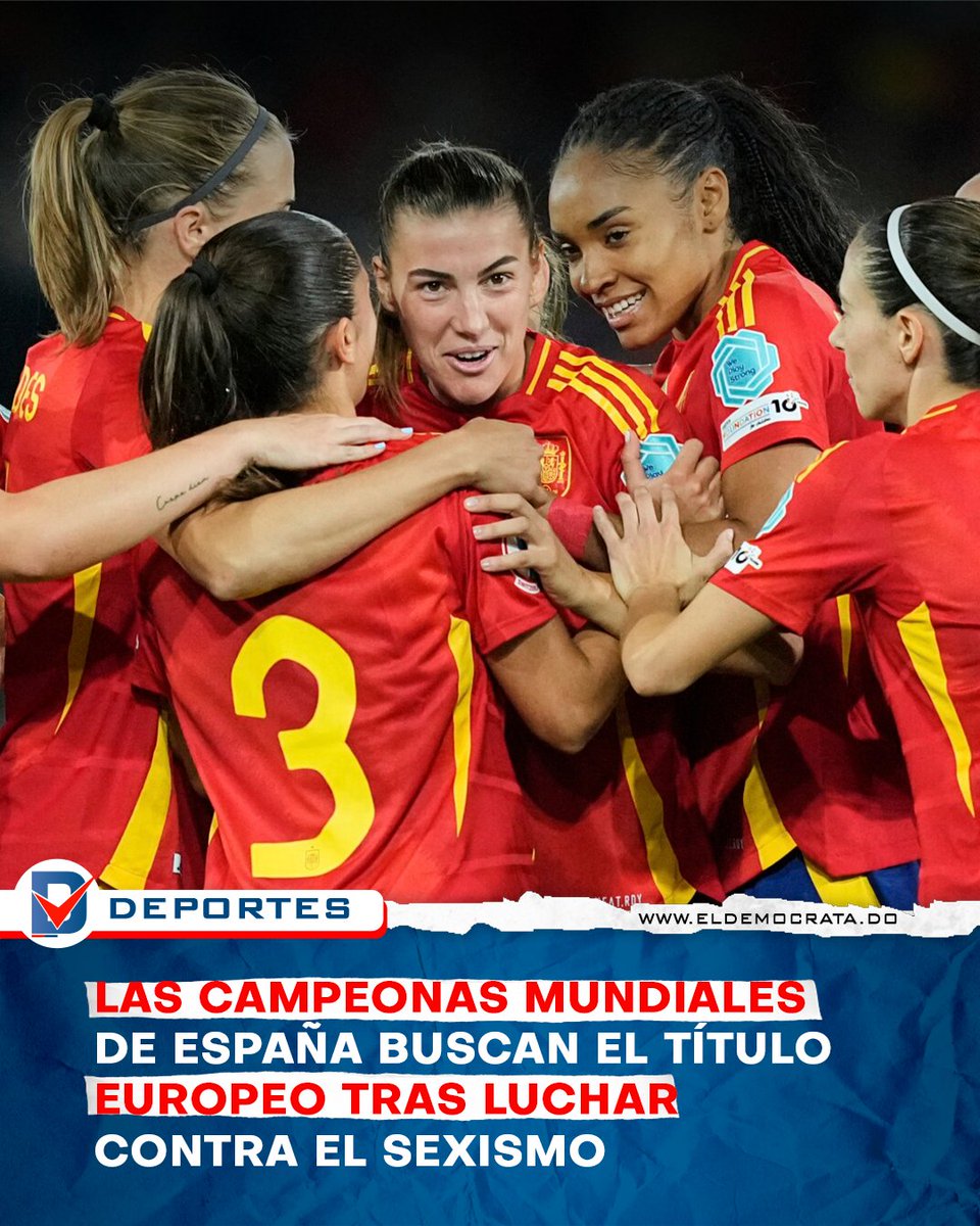 eldemocratard's tweet image. Si las jugadoras de fútbol de España han pasado de ser desconocidas a ser aspirantes al título en menos de una década, no ha sido fácil.
El equipo nacional ha tenido que luchar por un mejor entrenamiento, condiciones de viaje decentes y modernas instalaciones de entrenamiento.…