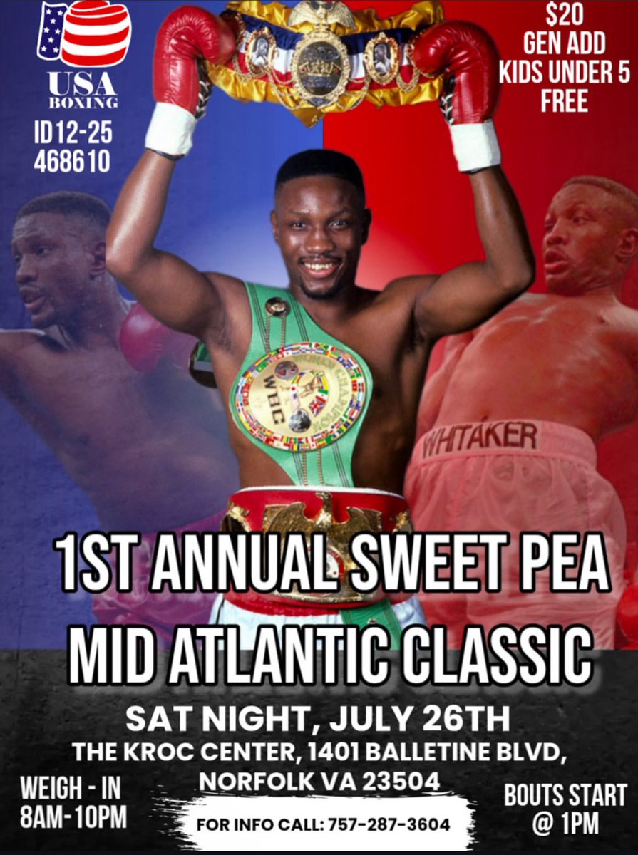 _Sibbie's tweet image. 1st ever Sweet Pea boxing event in the city
Know we was gone be in here, We fight number 21