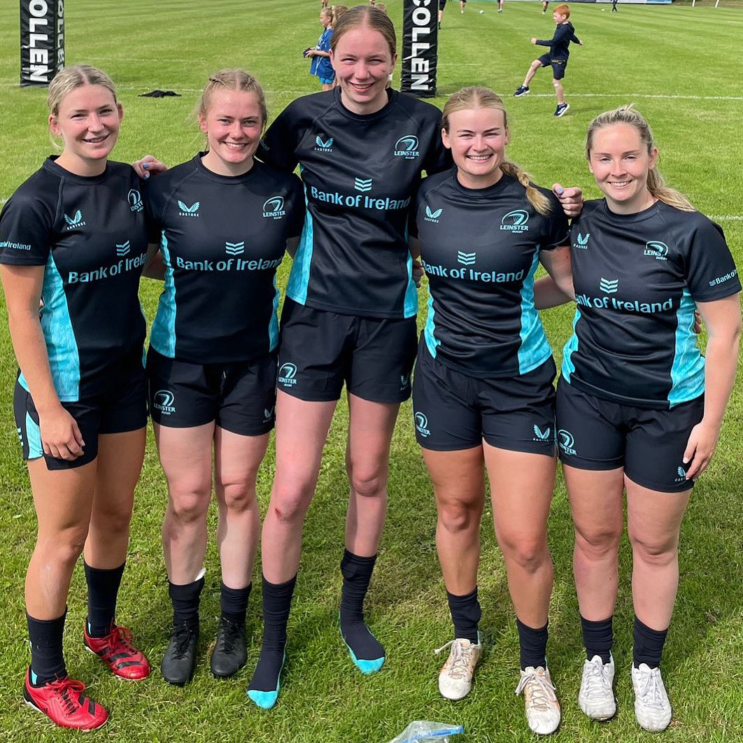 WicklowRFC's tweet image. Congratulations to Beth Roberts, Erin McConnell, Ciara Short, Clara Dunne and Becca Brennan who lined out for Leinster against Ulster today in Portadown RFC, in a warm up match ahead of the interpro’s in 2 weeks time. 🔴⚪️⚫️💙💙💙