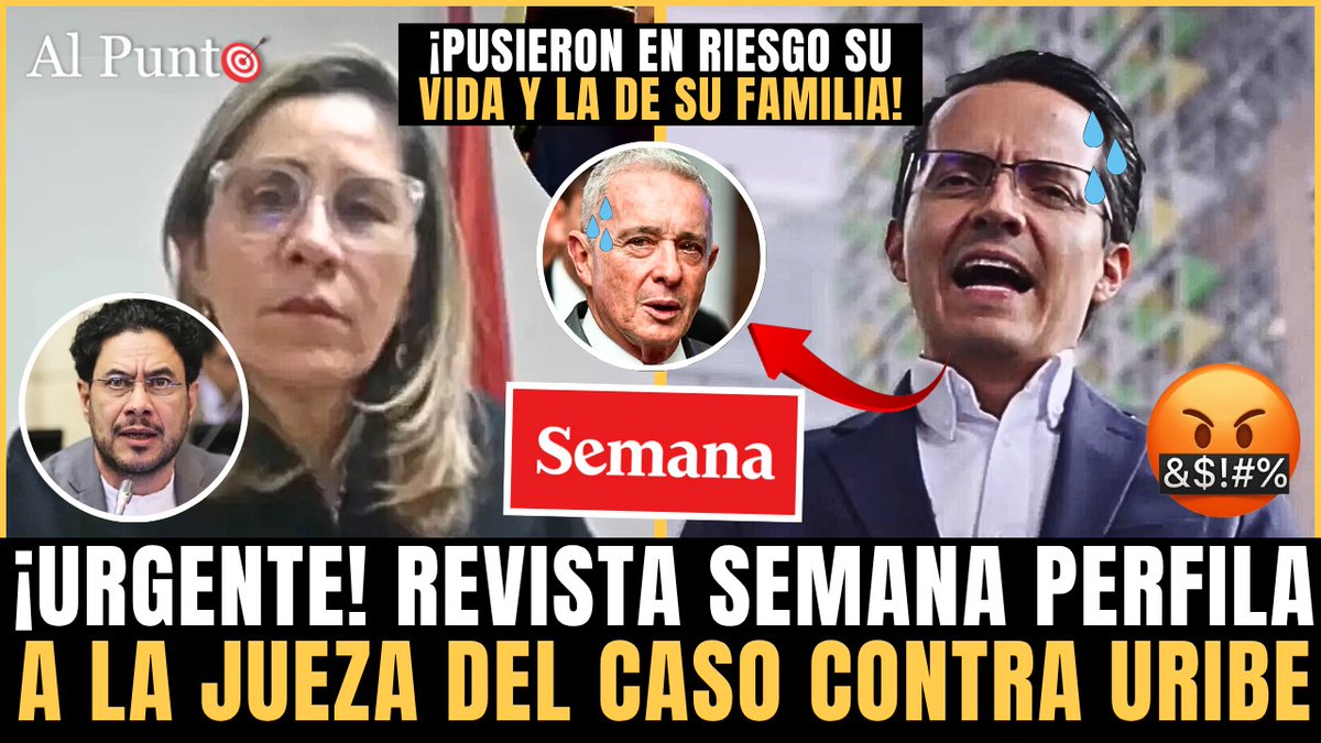 AlPuntoCol's tweet image. 🚨😡 ¡URGENTE! Revista Semana PERFILÓ a la JUEZA Sandra Liliana ¡Publicaron datos PRIVADOS de su FAMILIA!
👉 youtu.be/FS-3DD4Wayg