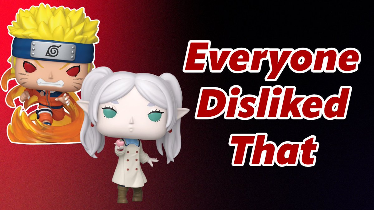 TheSliceofAnime's tweet image. New Video!
The Worst Funko Release Ever!
youtu.be/E-ERVkJJp4E