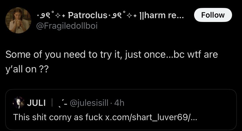 julesisill's tweet image. ok so why even quote if ur gonna block me before I can reply lmao