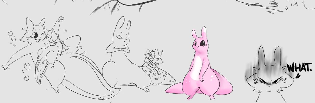 Beebun5's tweet image. The slug doodles continue
#rainworld