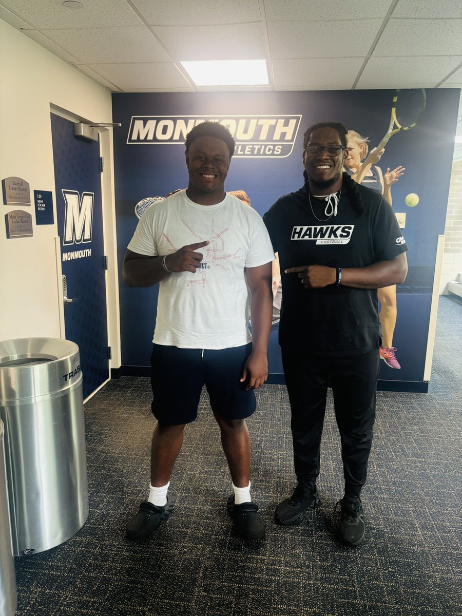 Had a great unofficial visit at Monmouth University, thank you <a href="/CoachCole94/">Codey Cole</a> for the opportunity