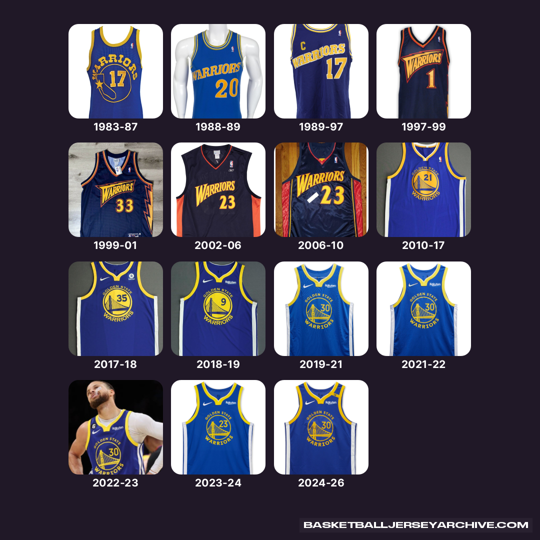 jerseyarchive's tweet image. Golden State Warriors Secondary Jerseys
Which one's your favorite? 👇
