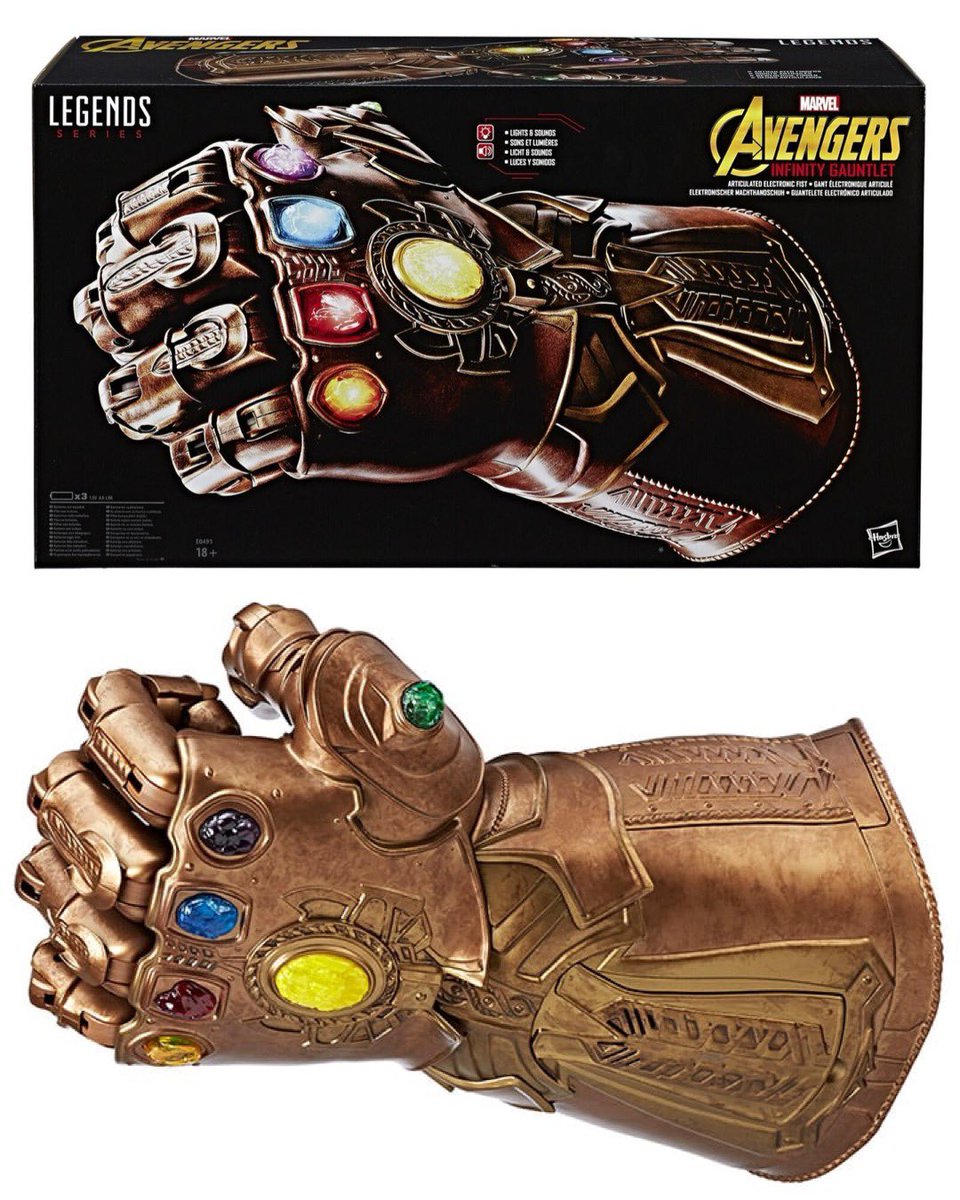 We're giving away a Marvel Studios MCU Infinity Gauntlet!

All you have to do is RETWEET this AND FOLLOW us for your chance to win!