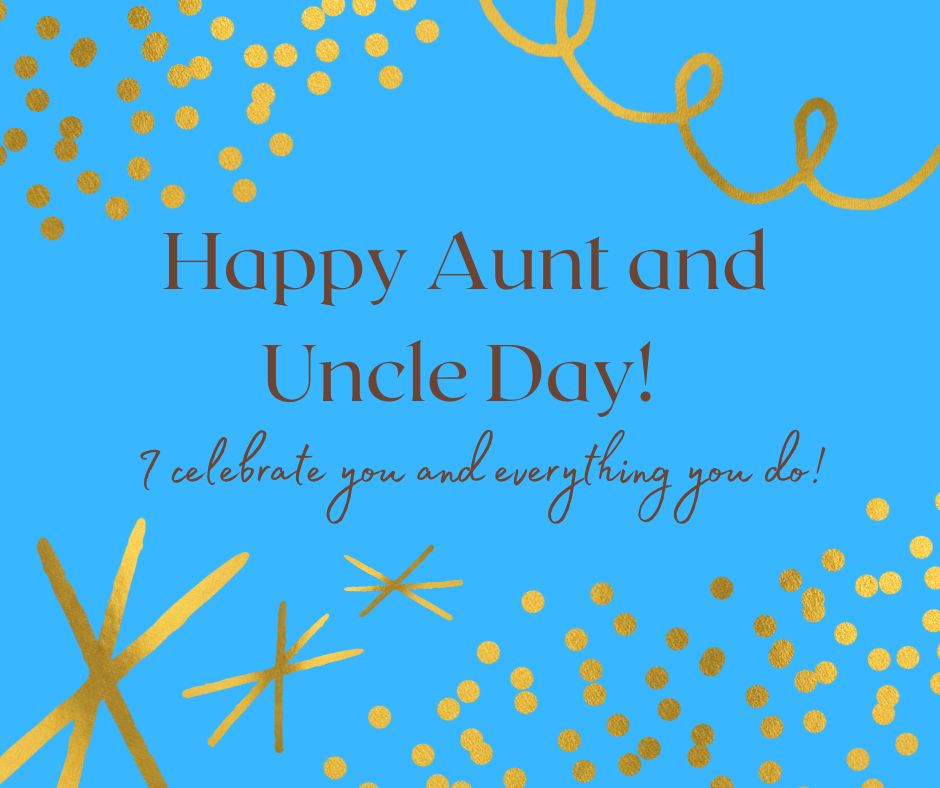 shewanda's tweet photo. Guess what today is? National Aunt and Uncle Day! Be sure to show and share love with your favorite Aunt and Uncle today!🩵💙💚 https://t.co/kwI1NScrXq
