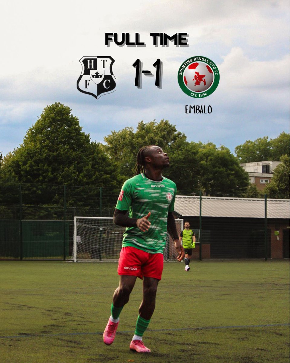 Sporting Bengal Utd FC (@sportingbengal) on Twitter photo A very positive first half from our new look squad saw us take the lead but full credit to <a href="/HalsteadTownFC/">Halstead Town FC</a> who rallied and had the better of the second half to equalise.
#UpTheBengals A very positive first half from our new look squad saw us take the lead but full credit to <a href="/HalsteadTownFC/">Halstead Town FC</a> who rallied and had the better of the second half to equalise.
#UpTheBengals