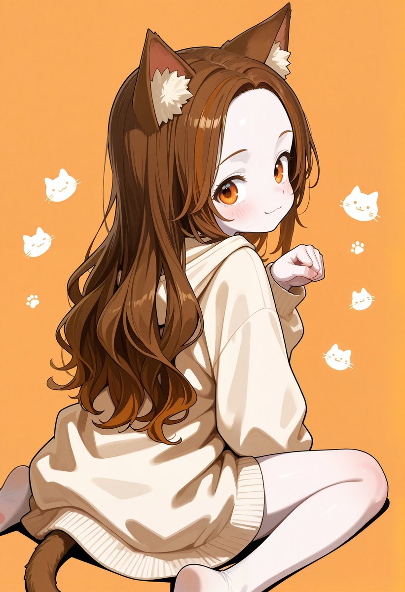 itom0717's tweet image. #AIイラスト #ネコ耳
「おはよう…。今日、日曜日だから、ゆっくりお茶でも飲んで、ほっこりしよっか？」