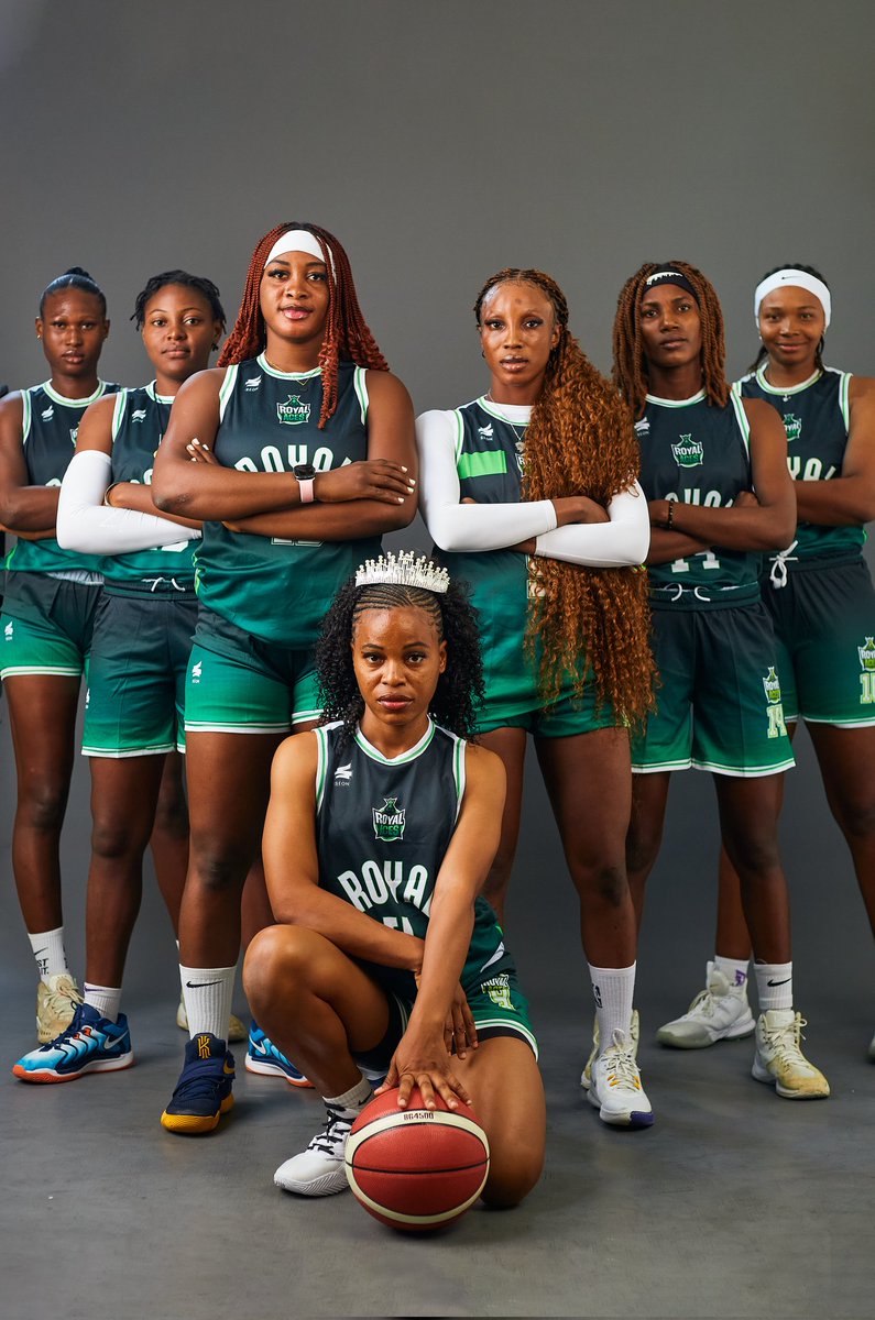 RoyalAces_NG's tweet photo. The throne is not safe this season because The Aces are back 🏀🔥🇳🇬
We gon let the season speak for itself😎

#MediaDay2025 #WeReady #royalacesbasketball #womenssports #womensbasketball🏀 #naijaballher #nbbf #year2 #aces #zenithbank #hoopers #ballers https://t.co/Kn54aHKmoD