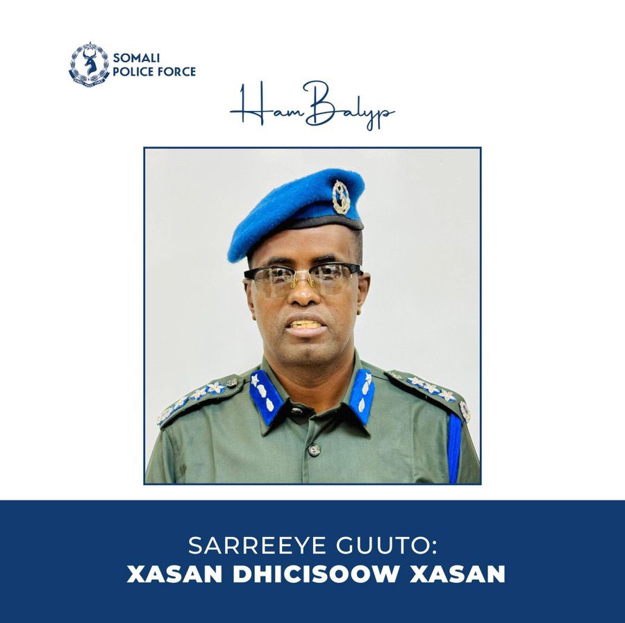 dhoorebbc's tweet image. #Somalias #HirShabelle State Police Commissioner Hassan Dhi’isow was promoted to Brigadier General. This comes as the region faces critical security challenges.